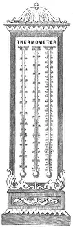 Daniel Prints: Temperature Scales, 1870