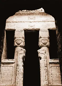 Archeology Prints: Temple of Hathor