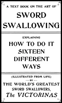 Text Prints: 'The Art of Sword Swallowing'