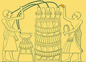 Distillation Prints: Theban Tomb Painting