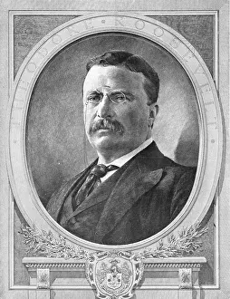 Hunter Prints: Theodore Roosevelt, 26th U.S. President