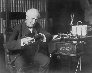 Thomas Prints: Thomas Edison, American Inventor
