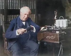 Thomas Prints: Thomas Edison, American Inventor