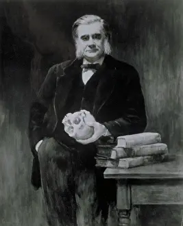 British History Prints: Thomas Huxley, English Biologist