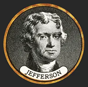Jefferson Prints: Thomas Jefferson, 3rd American President