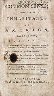 Freedom Prints: Thomas Paine's 'Common Sense'