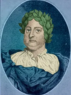 Poetry Prints: Thomas Shadwell, English Poet Laureate