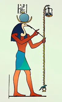 Gods Prints: Thoth, Ancient Egyptian God of Wisdom