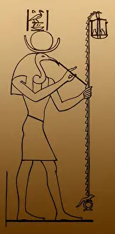 Pantheon Prints: Thoth, Egyptian God of Wisdom
