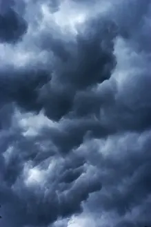 Cloud Prints: Thunderstorm clouds