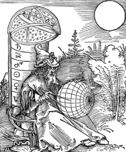 Persian Prints: Title Page, Messahalah, De Scientia Motus Orbis, 1504