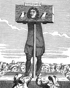 17th Prints: Titus Oates, English Cleric and Perjurer
