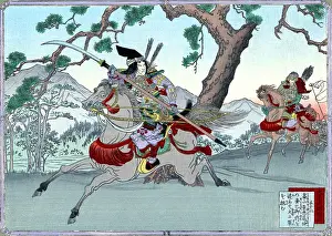 Arts Prints: Tomoe Gozen, Female Samurai Warrior