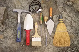 Bone Prints: Tools used to excavate dinosaur fossils