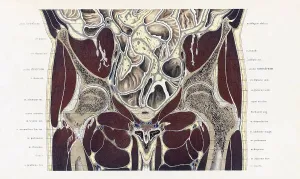 Reproductive Prints: Topographisch-anatomischer, Braune, 1872