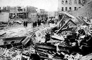 Pressure Prints: Tornado Damage, 1913