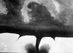Oldest Prints: Tornado, Oldest Known Photograph, 1884