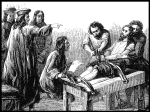 Cruelty Prints: Torture, The Thumbscrew, 17th Century