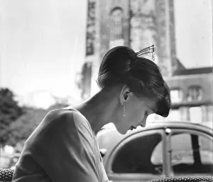 Beauty Prints: Torun Bulow-Hube in Antibes, 1962