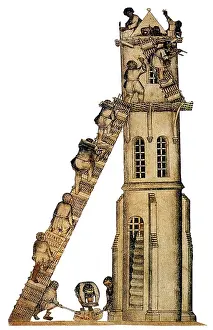 Tower of Babel, 14th Century