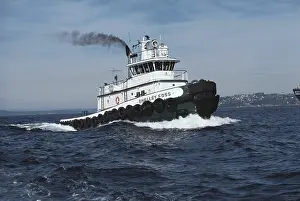 Boats Prints: Tugboat Shelley Foss
