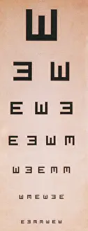 Chart Prints: Tumbling E Eye Chart