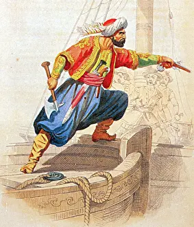 Commander Prints: Turgut Reis, Ottoman Admiral and Privateer