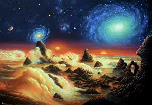 Twin Galaxies, Illustration