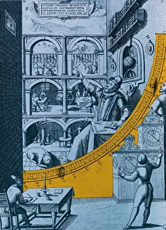 Danish Prints: Tycho Brahe, Danish Astronomer