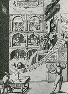 Danish Prints: Tycho Brahe, Danish Astronomer