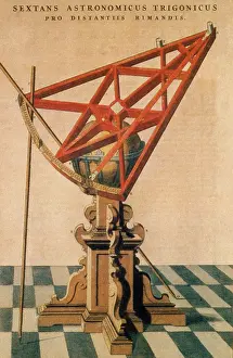 Instrument Prints: Tycho Brahe's Astronomical Sextant