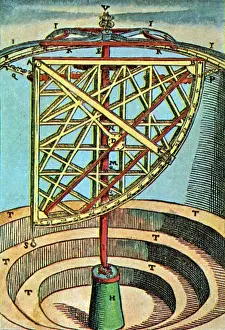 Observatory Prints: Tycho Brahe's Azimuth Quadrant
