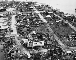 Damage Prints: Typhoon Joan Aftermath, Philippines, 1970