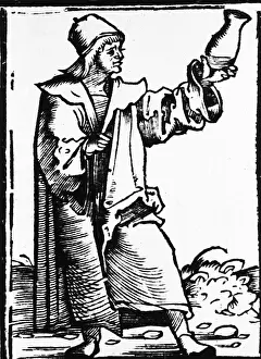 Flask Prints: Uroscopy, 1519