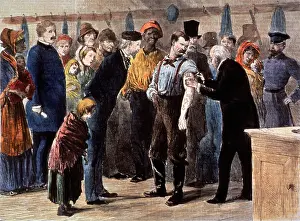 More Science & Medical Prints: Vaccination of the Poor, 1872