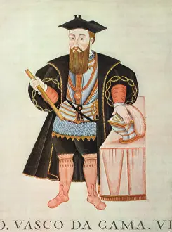 Explorer Prints: Vasco da Gama, Portuguese Explorer