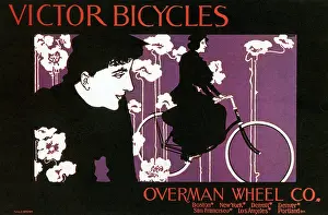 Arts Prints: Victor Bicycles Poster, 1896