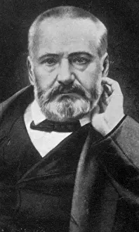 Dramatist Prints: Victor Hugo, French Author