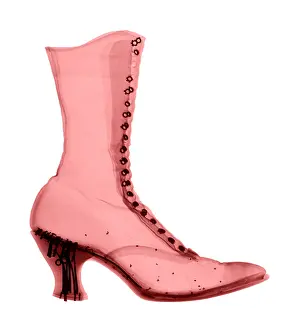 Radiography Prints: Victorian Ladies Boot