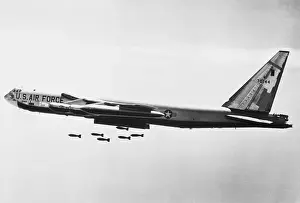 Force Prints: Vietnam War, B-52 Bomber, 1960s
