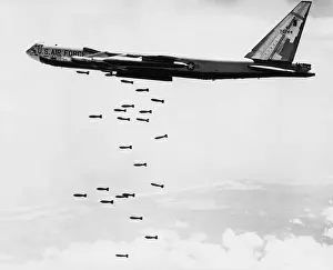 Force Prints: Vietnam War, B-52 Bomber, 1960s
