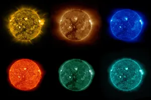 Satellite Prints: Six Views of a Coronal Hole