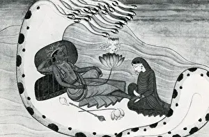 Universe Prints: Vishnu and Lakshmi