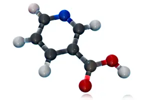 Vitamin Prints: Vitamin B3, Molecular Model
