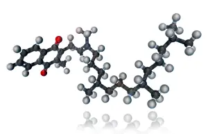 Vitamin Prints: Vitamin K1, Molecular Model