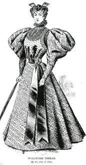 2015 Prints: Walking Dress, 1890s