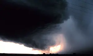 Wall Prints: Wall Cloud with Precipitation