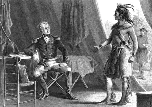 Operations Prints: War of 1812, Battle of Horseshoe Bend, 1814