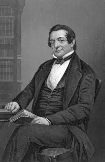 Essayist Prints: Washington Irving, American Author