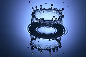 Waters Prints: Water Drop Splashes